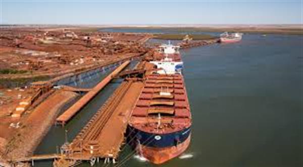 کاهش صادرات سنگ آهن از بندر هدلند استرالیا