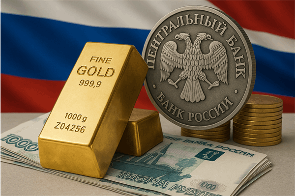 Russia’s central bank forced to sell gold reserves to cover budget, support ruble